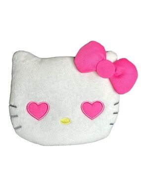Sanrio Y2k Hello Kitty Heart Eyes Plush Soft Coin Purse